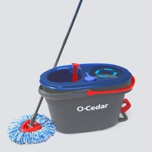 O-Cedar EasyWring Rinse Clean Spin Mop & Bucket